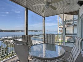 lake ozark condo with boat slip and pool access!