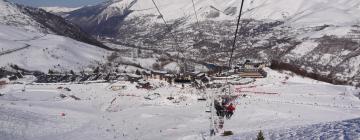 瓦尔卢龙的滑雪度假村