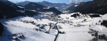 滕嫩山麓圣马丁的滑雪度假村