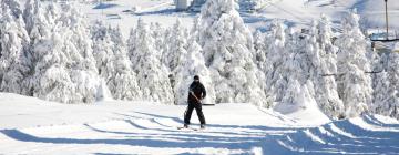 圣克鲁瓦的滑雪度假村