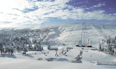  Högfjället的滑雪度假村