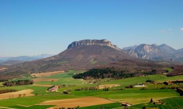 Saint-Martin-en-Vercors的滑雪度假村