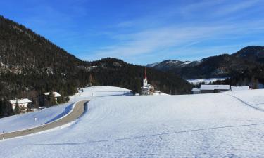 Steinberg am Rofan的滑雪度假村