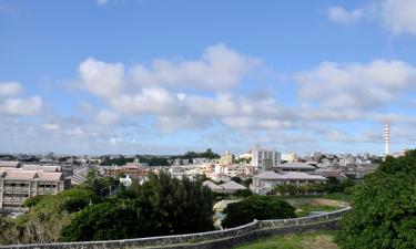 冲绳岛市的乡村别墅