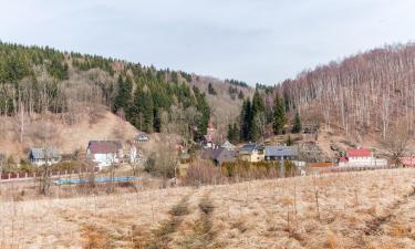 Český Jiřetín的家庭/亲子酒店