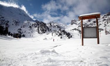 丰罗穆的滑雪度假村