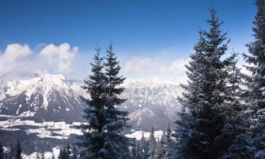 Sankt Sigmund im Sellrain的滑雪度假村