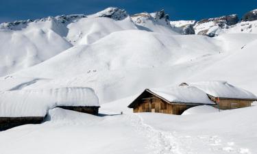 勒沙布勒的滑雪度假村