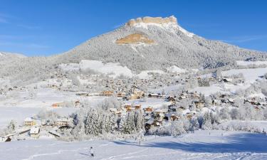 Le Sappey-en-Chartreuse的滑雪度假村