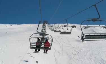 雷阿隆的滑雪度假村