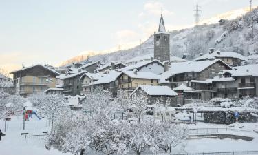 Chambave的滑雪度假村