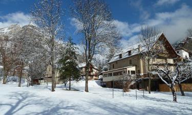 Villars-Colmars的滑雪度假村