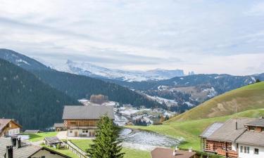 Wolkenstein的滑雪度假村