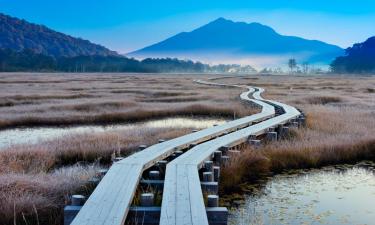 片品村的滑雪度假村