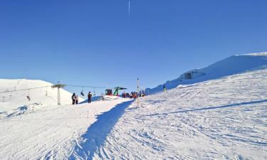 Lupeni的滑雪度假村