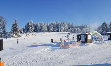 Smržovka的滑雪度假村