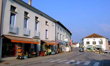 Monthureux-sur-Saône的带停车场的酒店