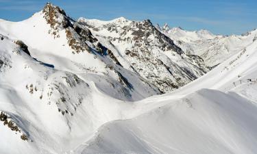 拉萨尔莱阿尔佩的滑雪度假村