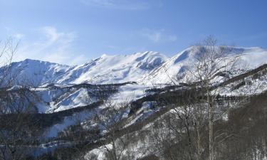 小谷村的滑雪度假村