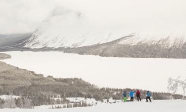 Borgafjäll的滑雪度假村