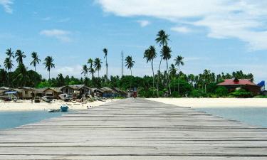 Pulau Mabul 的乡村别墅