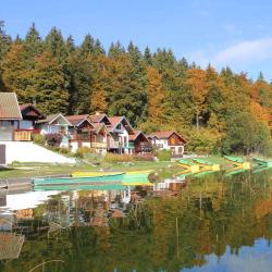Saint-Point-Lac 5家带停车场的酒店