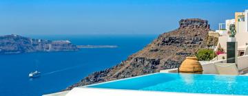 希腊的度假村