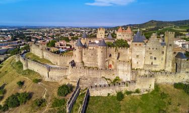 Carcassonne's Medieval City的酒店
