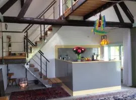 Unique place on the river Waal