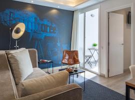 酷派爵士乐人居公寓，位于巴塞罗那的公寓式酒店