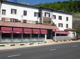 乐伴得苏酒店，位于Monistrol-dʼAllier的酒店