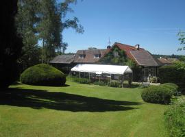 交叉鹿酒店，位于Châteauneuf-la-Forêt的酒店