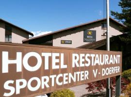 Hotel Sportcenter Fünf Dörfer AG，位于Zizers的酒店