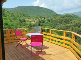 les chalets et gite du haut taravo，位于Zicavo的酒店