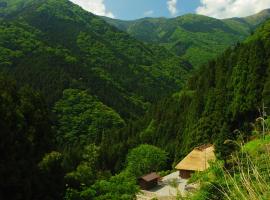 桃源乡祖谷的山里山林小屋，位于Wakabayashi的度假屋