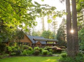 Eagle Rock Lodge，位于Vida的山林小屋