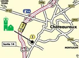 Campanile Hotel Châteauroux-St Maur，位于圣莫尔的酒店