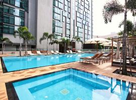 Oasia Hotel Novena, Singapore by Far East Hospitality，位于新加坡诺维娜广场附近的酒店