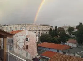 Pula postcard view apartment