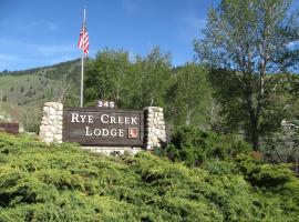 Rye Creek Lodge，位于Darby的山林小屋