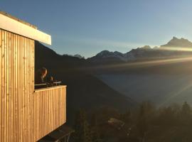Chalet contemporain，位于格里翁的酒店