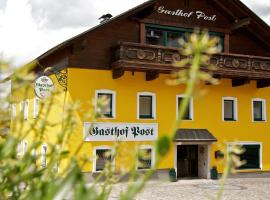 Gasthof Post，位于Peilstein im Mühlviertel的酒店