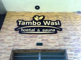 Hostal Sauna Tambo Wasi，位于万卡约的青旅