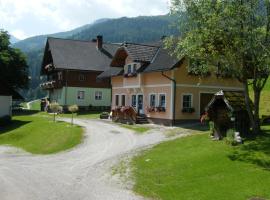 Hintereggerhof，位于普鲁格恩泰勒雷富特滑雪缆车附近的酒店