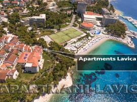 Apartments Lavica Beach Dumičić，位于珀德垂那的酒店