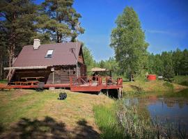Rehe Holiday Home，位于Rootsiküla的山林小屋