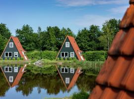 Cottage with garden, near fishing pond，位于Bant的酒店