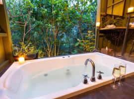 Wairua Lodge - Rainforest River Retreat，位于怀蒂昂格的带按摩浴缸的酒店