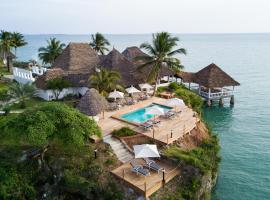 Chuini Zanzibar Lodge by NEWMARK，位于桑给巴尔猎豹的岩石野生动物中心附近的酒店