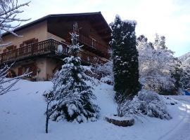 appartement indépendant chalet "les Ormes"，位于Enchastrayes的酒店